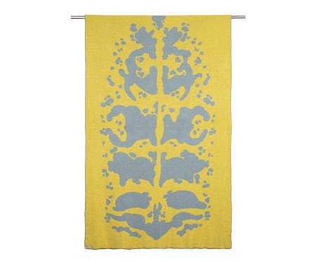 Manta Peixe Jacundá Blue Amarelo | Westwing