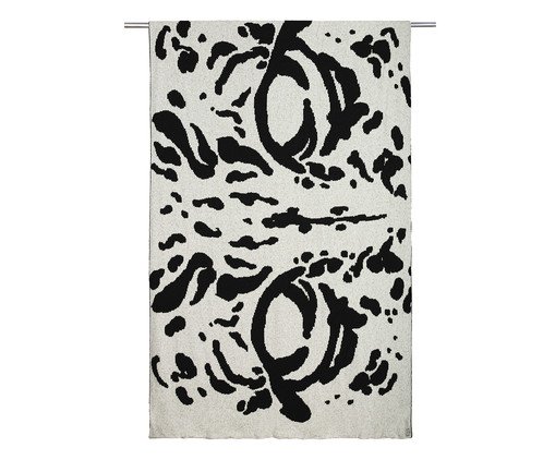 Manta Jaguatirica Pérola Preto, multicolor | WestwingNow