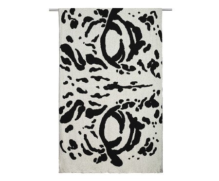 Manta Jaguatirica Pérola Preto | Westwing