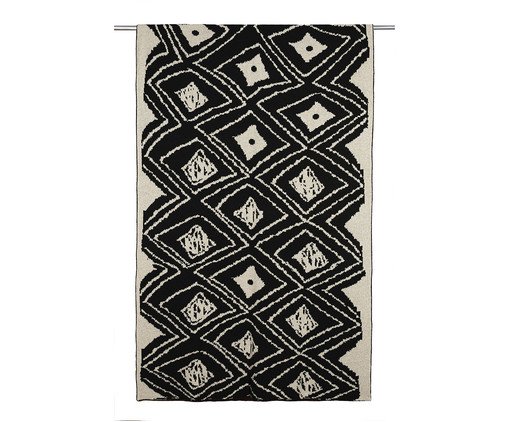 Manta Olho da Curica Preto Papiro, multicolor | WestwingNow