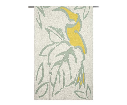 Manta Tucano na Mata Pérola Amarelo Trevo, multicolor | WestwingNow