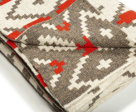 Manta Chevron Papiro Red Bombom | Westwing