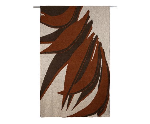 Manta Pinhão Papiro Cacau Ginger, multicolor | WestwingNow