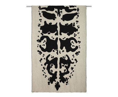 Manta Peixe Jacundá Papiro Preto | Westwing