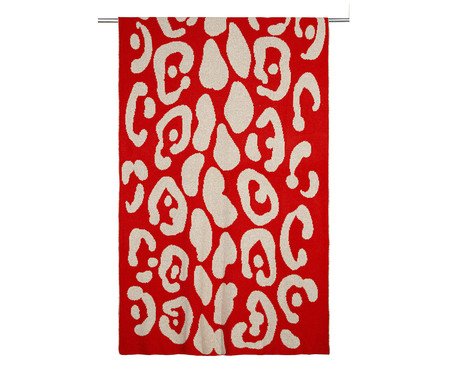 Manta Onça Pintada Papiro Red | Westwing