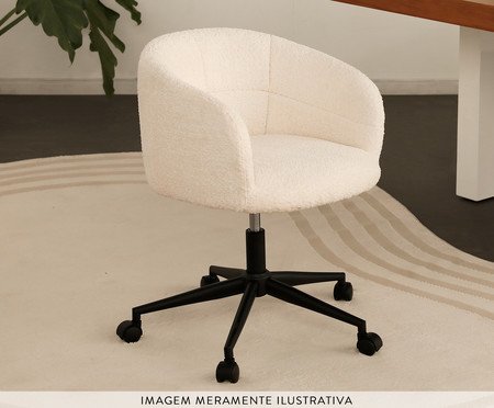 Cadeira Office Denver Branca | Westwing