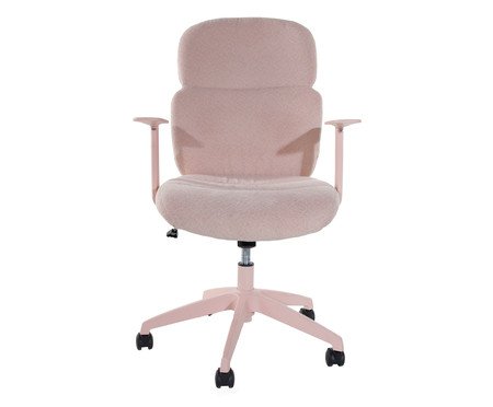 Cadeira Office Dallas Rosê | Westwing