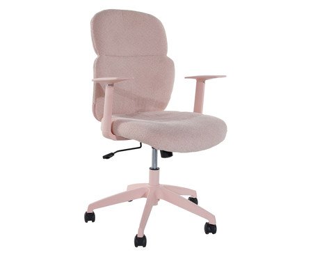 Cadeira Office Dallas Rosê | Westwing