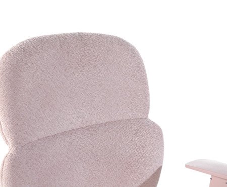 Cadeira Office Dallas Rosê | Westwing