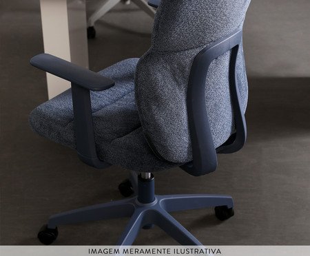 Cadeira Office Dallas Azul | Westwing