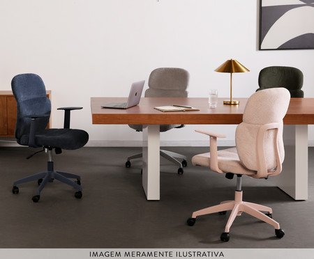 Cadeira Office Dallas Azul | Westwing