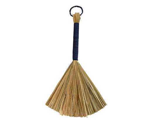 Adorno Vassoura Abaré Navy, Natural | WestwingNow