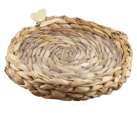 Bandeja Butterfly Dolomita Branca | Westwing