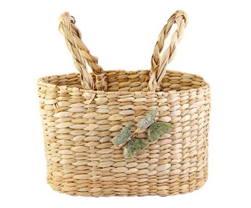 Cesto Butterfly Calcita Verde, Natural | WestwingNow