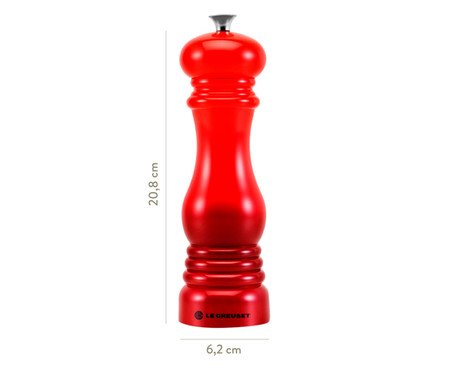 Moedor de Pimenta Vermelho - 21cm | Westwing