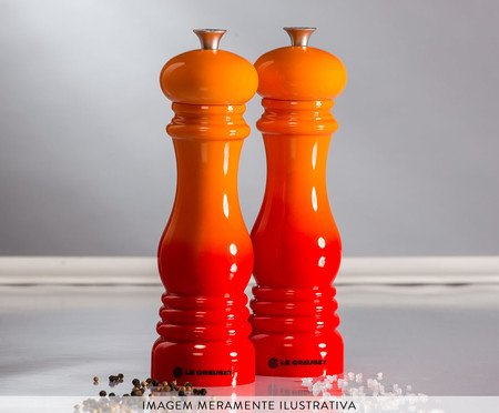 Moedor de Sal Laranja - 21cm | Westwing