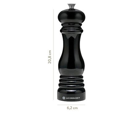 Moedor de Pimenta Black Onyx - 21cm | Westwing