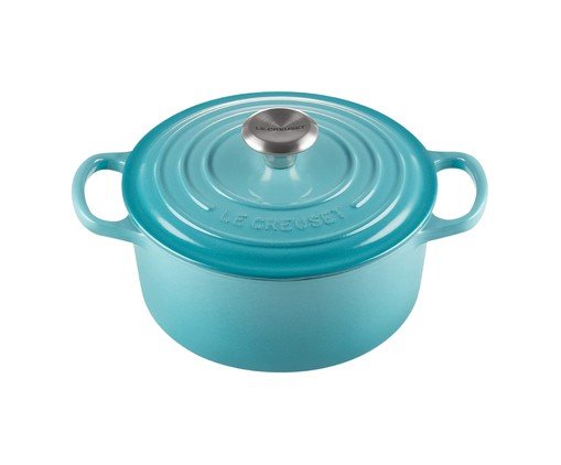 Panela Redonda Signature Azul Caribe - 20cm, blue | WestwingNow