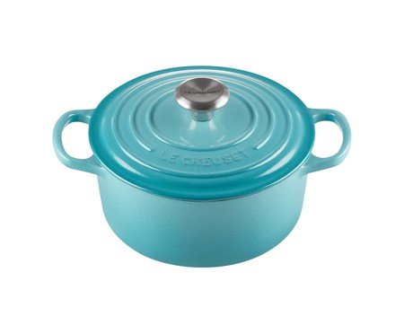 Panela Redonda Signature Azul Caribe - 20cm | Westwing