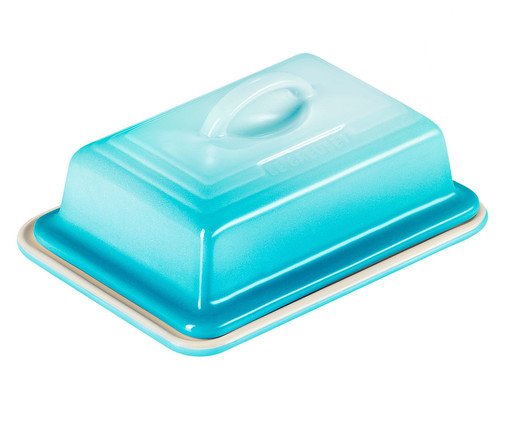 Manteigueira Azul Caribe - 17,2X9X12,6cm, blue | WestwingNow