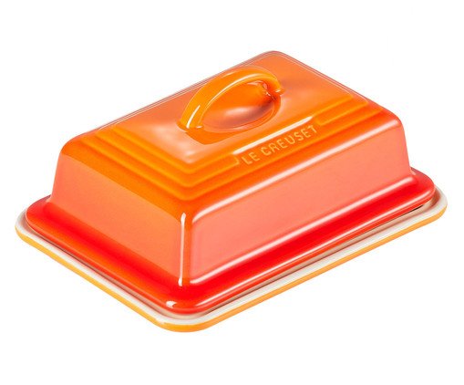 Manteigueira Laranja - 17,2X9X12,6cm, orange | WestwingNow