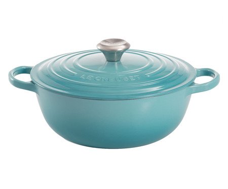 Panela Marmita Signature Azul Caribe - 26cm | Westwing