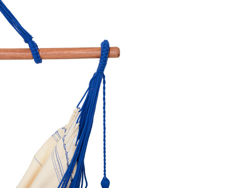 Cadeira de Balanço com Tassel Mar - Azul | WestwingNow