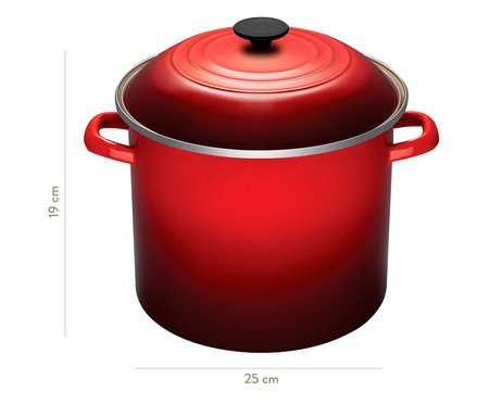 Stock Pot Vermelho - 22cm | Westwing