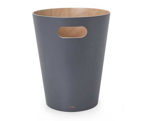 Lixeira Woodrow Madeira, grey | WestwingNow
