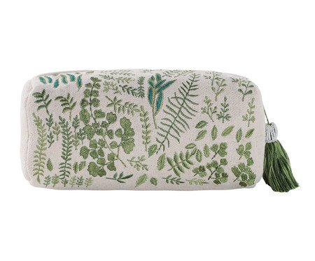 Necessaire Leena Verde e Cru | Westwing