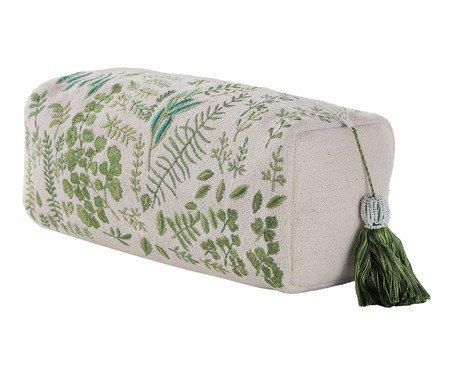 Necessaire Leena Verde e Cru | Westwing