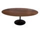 Mesa Saarinen Oval Imbuia Base Preta, preto | WestwingNow
