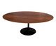 Mesa Saarinen Oval Imbuia Base Preta, preto | WestwingNow