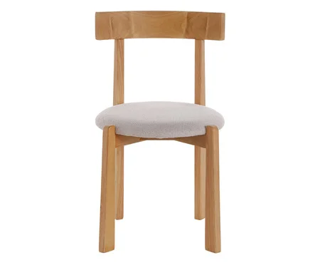 Cadeira Talin Bouclé Off White | Westwing