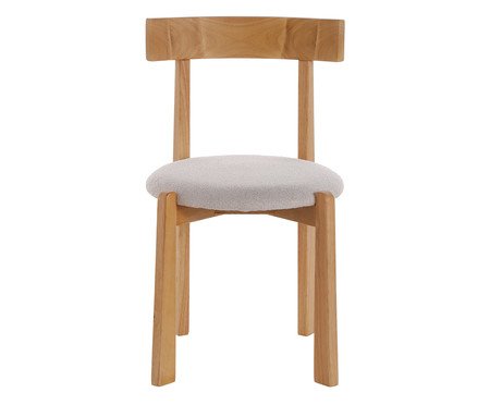 Cadeira Talin Bouclé Off White | Westwing