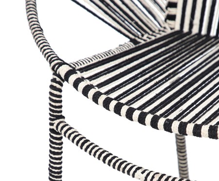 Cadeira Vellore - Preto e Natural | WestwingNow