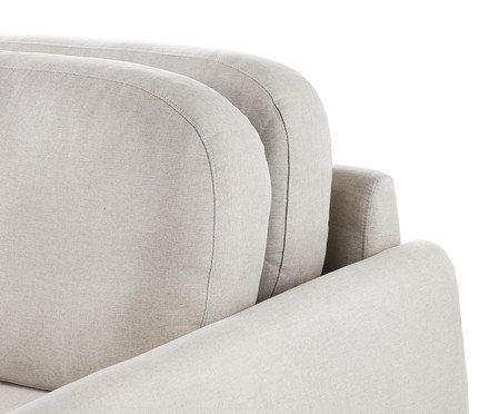 Sofá Cama Nuit 2 Lugares  Linho Marfim | Westwing