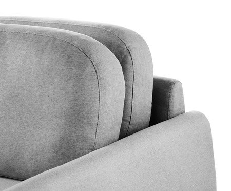 Sofá Cama Nuit 2 Lugares  Linho Cinza | Westwing