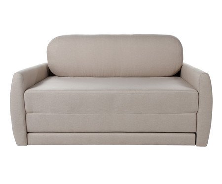 Sofá Cama Nuit 2 Lugares  Linho Fendi | Westwing