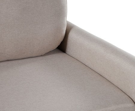 Sofá Cama Nuit 2 Lugares  Linho Fendi | Westwing