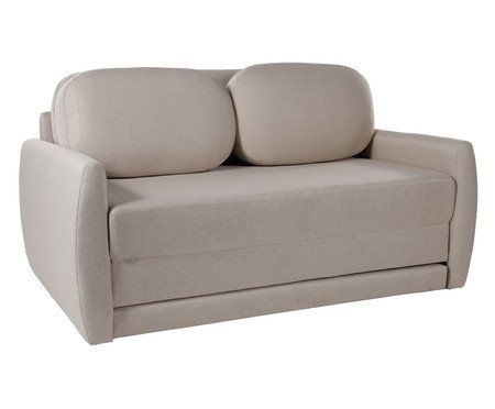 Sofá Cama Nuit 2 Lugares  Linho Fendi | Westwing