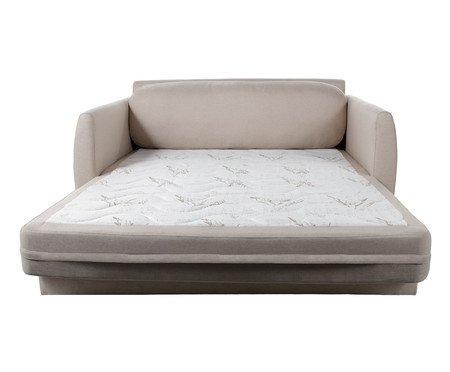 Sofá Cama Nuit 2 Lugares  Linho Fendi | Westwing