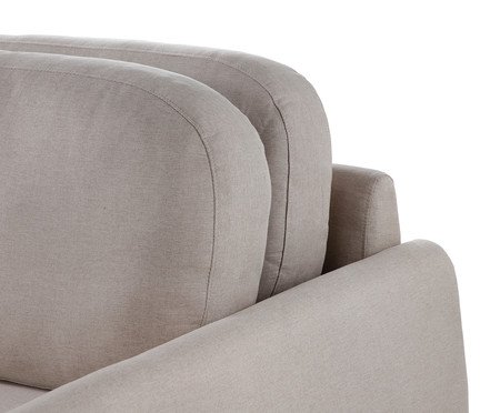 Sofá Cama Nuit 2 Lugares  Linho Fendi | Westwing