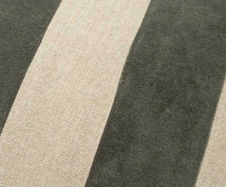 Capa de Almofada Listrado Verde | Westwing