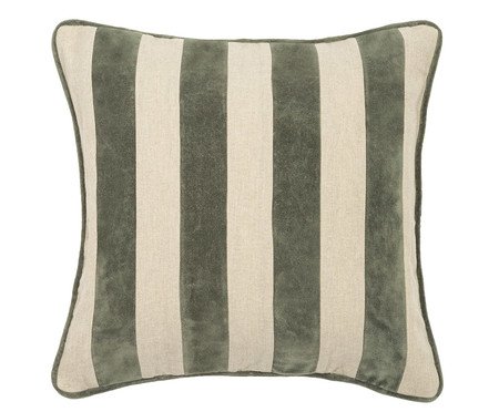 Capa de Almofada Listrado Verde | Westwing