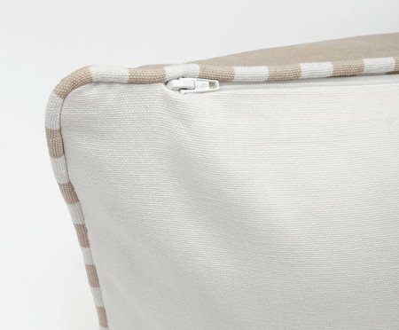 Capa de Almofada Listrada Areia | Westwing