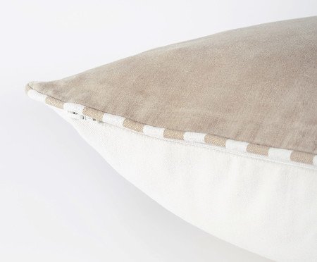 Capa de Almofada Listrada Areia | Westwing