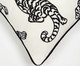 Capa de Almofada Bordado de Tigre Branca, white | WestwingNow