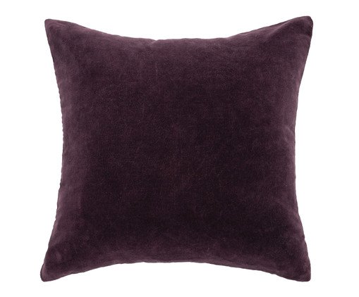 Capa de Almofada Lavado Vinho, red | WestwingNow