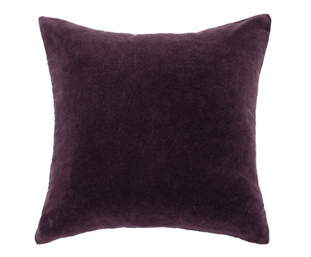 Capa de Almofada Lavado Vinho | Westwing